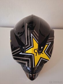 Nová motokrosové helma ROCKSTAR + doplňky zdarna - 7