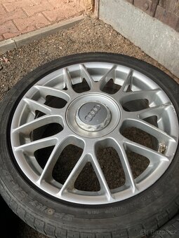 Prodám alu kola BBS rc326 r17 5x112 - 7