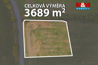 Prodej pole, 3689 m², Mokré - 7