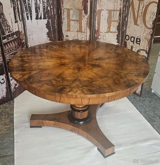 Stůl biedermeier dýha - 7