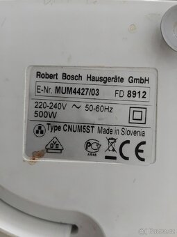 Kuchynsky robot BOSCH MUM s prislusenstvim - 7