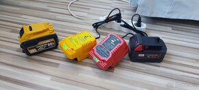 Mini nabíječky 230V, pro Aku DeWALT/ Milwaukee M18V. - 7