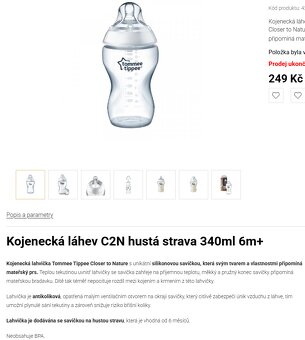 Kojenecké lahve a lahve na pití - 7