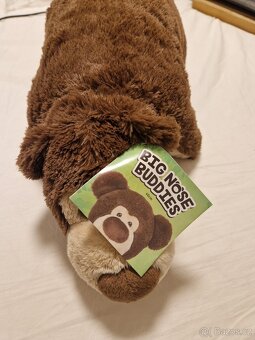 Nový polštářek méďa s visačkou - 7