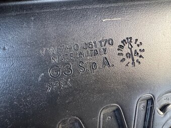 Plastová vana kufru, originál VW T5, T6 - 7