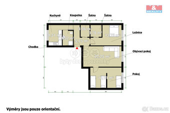Prodej bytu 3+1, 80 m², Dobřany, ul. Spojovací - 7