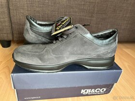 Pánské nepromokavé boty - GoreTex, igi&co vel. 41 šedá kůže - 7
