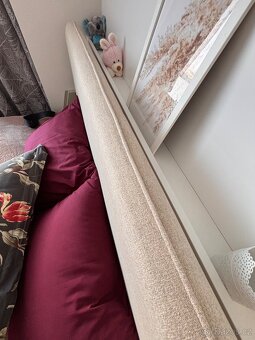 Výklopná postel Bed Concept 160/200 lesk bílá - 7