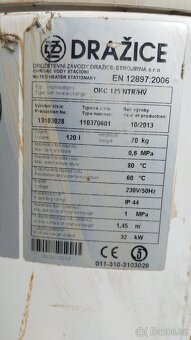 Kombinovaný bojler Dražice 120l - 7