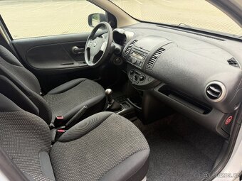 NISSAN NOTE 1.4i 65kW 2009 Alu, Klima, Původ ČR, Jen 65tis. - 7