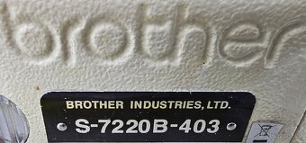 šicí stroj BROTHER S-7220B-403 - 7