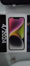 Prodám nový Apple IPhone 14 (256gb)r.v.2024/nebo vyměnim za - 7