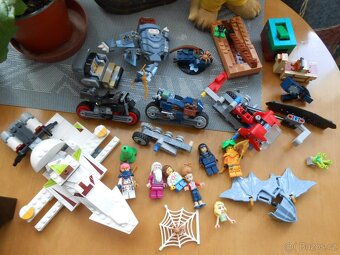 Lego mix 2kg + LEGO uložný box 15x12cm - kusy a druhy foto - 7