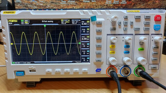 Osciloskop FNIRSI 2x100MHz s generátorem 10MHz NOVÝ - 7