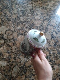 Čínský porcelán hrnek s pokličKou - 7