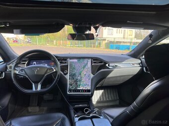 Tesla model S 90D freeSCH, tažné, první majitel, nebourané - 7