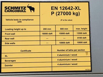 Schmitz CARGOBULL SCS 24/L, STANDARD, TŘÍSTRANNÁ SHRNOVACÍ X - 7