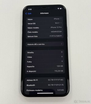 iPhone 12 PRO 128GB ✅ 100% BATERIE ZARUKA - 7