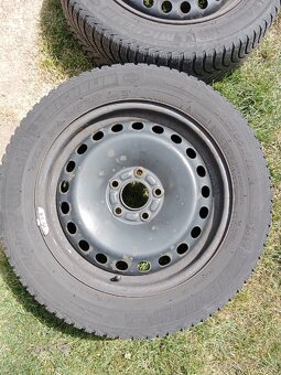 zimní kola Michelin 205/55 R16, rozteč 5x108 et52.5 - 7