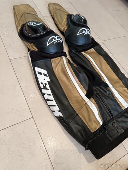 Berik Bionic Gold-Pánská kožená moto kombinéza, dvoudílná - 7