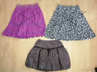 Dívčí šaty a sukně, vel. 146 - 152-158 - 7