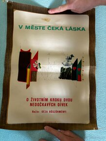 Plakáty starých kapel a filmů. - 7