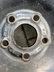 Originál plechové disky Opel Astra J 5x105 - 7