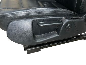 Sedačky černá kůže Audi A6 C6 4F avant r.v. 2006 - 7