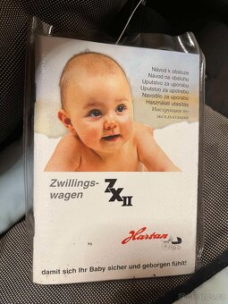 Kočárk pro dvojčata - značka Hartan - 7