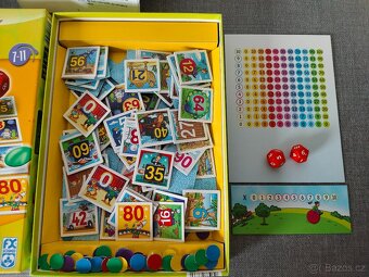 Dětské hry- Optické klamy DINO, Početní hra BINGO - 7