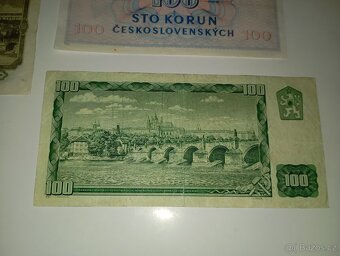 BANKOVKY 100 KČS 1945-1961, 3 RŮZNÉ EMISE - 7
