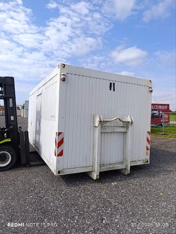 Kancelářský/obytný kontejner ABROLL 6X3m v.2,8m - 7