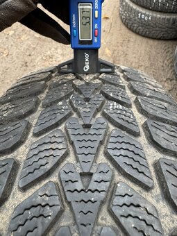 1007. 4x zimní pneu dunlop 195/65 r15 (cca 6 mm) - 7