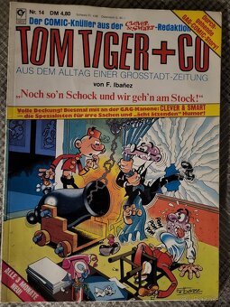 komiksy, romány a učebnice - četba v němčině - 7