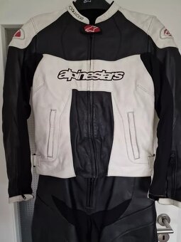 Kožená kombinéza Alpinestars Stella / iXS - 7