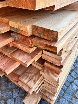 Modřínové terasové prkna - zbytky - 7
