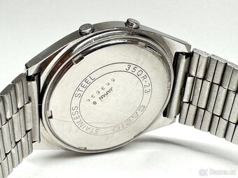 CASIO digitální hodinky, 70. léta, originál JAPAN - 7