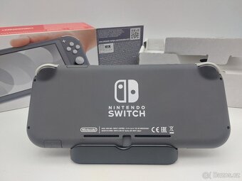 Nintendo Switch Lite šedé - 7