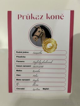 HobbyHorse Samanta s černou ohlávkou,zn. LarDen, velikost S - 7