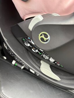 Autosedačka Cybex platinum T cloud růžová - 7