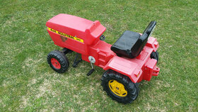 Šlapací čtyřkolka Pirate červená, traktor ROLLYTRAC - 7
