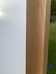 Dveře z masivu se zámkem a nerezovým kováním 735 x 2090 mm - 7
