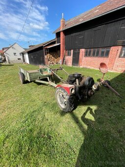 Malotraktor, fréza - 7