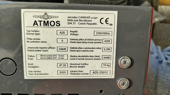 Hořák na pelety Atmos A25 - 7