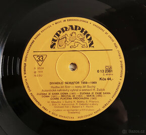 3x LP Suchý Šlitr Divadlo Semafor 1959-1969 (Supraphon 1978) - 7