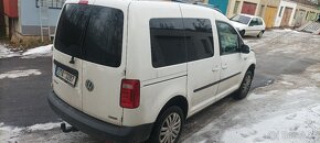 WV Caddy, 4X4 , 2,0 TDI ,90 KW ,10/20, 1 majitel. - 7