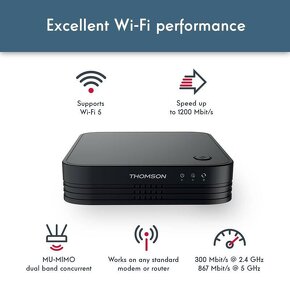 WiFi router THOMSON MESH HOME... STYLOVKA - 7
