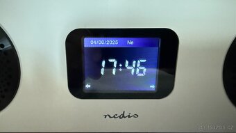 Nedis RDIN2500WT internetové radio, DAB+, FM, BT, hodiny - 7