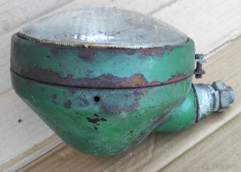 Stará lampa 1) z veteránského stroje - 7
