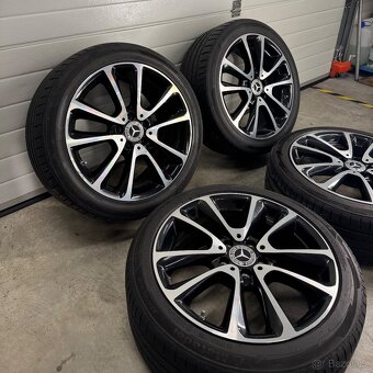 Alu kola Mercedes 225/45 R18, Letní+zimní Sada - 7